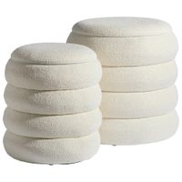 MID.YOU TABURETKA „PUFF“, 35x38/38x44 cm