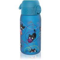 Ion8 Leak Proof steklenica za vodo za otroke Blue Cats 350 ml