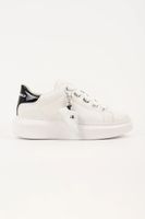Karl Lagerfeld sneakers din piele KAPRI culoarea alb, KL62519