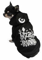 Hundeanzug Hundeoutfit KILLSTAR - Wizard In Trining - Schwarz XS