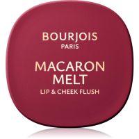 Bourjois Macaron Melt Lip & Cheek Flush róż do policzków 2 w 1 odcień 05 Berry Smoothy 5 g