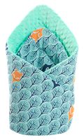 Medi Partners Double-Sided Baby Wrap Cotton + Minky
