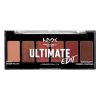 NYX Professional Makeup палитра сенки за очи - Ultimate Edit Petite Shadow Palette - Warm Neutrals