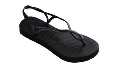 Havaianas Luna Flatform Ženy - Sandály Havaianas - Černá - H4148600-0090-BRA-37/38 - Size: BRA-37/38