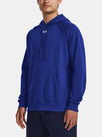 Under Armour UA Rival Fleece Hoodie Sweatshirt Blau