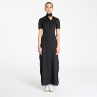 Y-3 Fitted Neck Closure Dress Black M