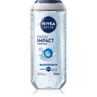 NIVEA MEN Pure Impact гель для душу для чоловіків 250 мл