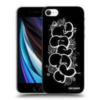 Silikónový čierny obal pre Apple iPhone SE 2022 - Throw UP