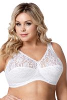 Nevyztužená podprsenka Biggi Hannah - bezkosticová Bílá 75I