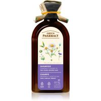 Green Pharmacy Chamomile & Linseed Oil Shampoo szampon pielęgnujący do włosów farbowanych 350 ml