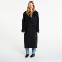 Płaszcz AllSaints Mabel Double Breasted Oversized Coat Black 12