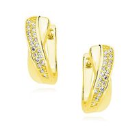 Olivie Strieborné náušnice GOLD 3282