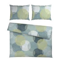 Esposa POSTEĽNÁ BIELIZEŇ, flanel, tyrkysová, 200/200 cm