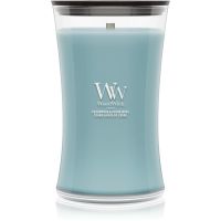 Woodwick Cedarwood & Ocean Moss ароматна свещ с дървен фитил 610 гр.