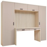 MID.YOU KANCELÁRIA, farba duba, kašmírová, 250/200/60 cm