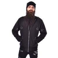 jakna za proljeće / jesen - DARK JACKET - HEARTLESS - POI618 S