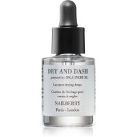 NAILBERRY Dry and Dash Lacquer Drying Drops kapljice ki pospešujejo sušenje laka 11 ml