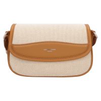 Női David Jones Erla crossbody táska - bézs-világosbarna