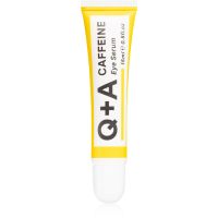 Q+A Caffeine posvetlitveni serum za predel okoli oči  s kofeinom 15 ml