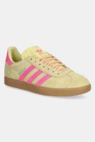 adidas Originals sneakers din piele intoarsă Gazelle culoarea galben, JH7211