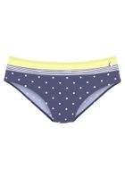 LASCANA Bikini donji dio  mornarsko plava / žuta / bijela