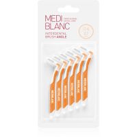 MEDIBLANC Interdental Pick-brush Angle міжзубна щітка 6 штук 0,7 mm Yellow 6 кс