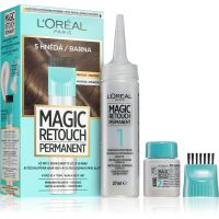 L’Oréal Paris Magic Retouch Permanent тонираща боя за израстнали корени с апликатор цвят 5 BROWN