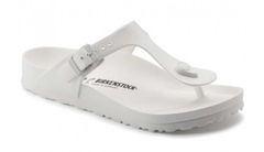 Birkenstock Gizeh EVA White Regular Fit Unisex - Sandále Birkenstock - Biela - 128221-11.5 - Size: 11.5
