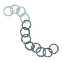Little Dutch Forest Friends Little Loops Toy Rings набір пробок для дітей від народження 0 m+ Blue 12 кс