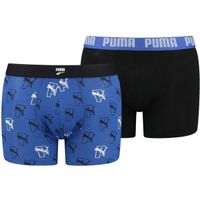 Puma MEN AOP BOXER 2P Мъжки боксерки, синьо, размер