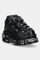 New Rock sneakers din piele ITALI NEGRO+ NOMADA NEGRO+ TOWER NEGRO E14