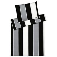 Joop! POSTEĽNÁ BIELIZEŇ, makosatén, čierna, 140/200 cm