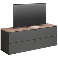 Hom`in SKRINKA POD TV, grafitová, dub artisan, 140/62/44 cm