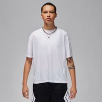 Jordan Sport Wmns Diamond Short-Sleeve Top White - Dámske - Tričko Jordan - Biele - FN5116-100 - Veľkosť: XS