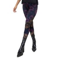 Damenhose (Leggings) KILLSTAR - Twilight Rose - Black/Pink S