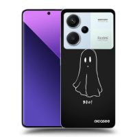 Silikónový čierny obal pre Xiaomi Redmi Note 13 Pro+ 5G - Ghost 2