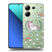 Silikónový prehľadný obal pre Xiaomi Redmi Note 13 5G - Unicorn hviezdne nebo