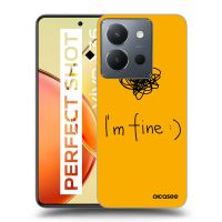 Silikónový prehľadný obal pre Vivo Y36 4G - I am fine