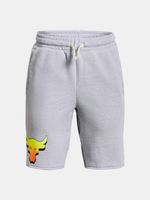 Under Armour Project Rock Kinder Shorts Grau