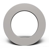 Okruží terče Bull's Plain PU Surround šedá