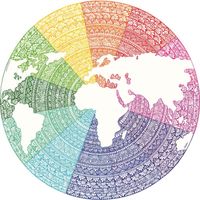 Ravensburger puzzle 171682 Mandala 500 dílků