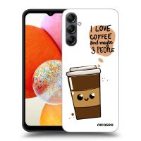 Silikónový prehľadný obal pre Samsung Galaxy A15 A156B 5G - Cute coffee