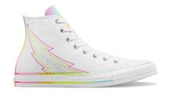 Converse Chuck Taylor All Star Pride - Dámske - Tenisky Converse - Biele - A10216C - Veľkosť: 44.5