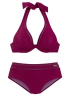 LASCANA Bikini  ljubičasto crvena