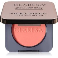 Claresa Care All Day Silky Pinch Powder Blush kompaktno rdečilo za dolgoobstojen učinek 02 Lumi Peach 2 g