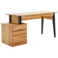 Linea Natura PÍSACÍ STÔL, farba duba, 156,7/65/74,2 cm