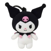 Sanrio Hello Kitty and Friends:  Kuromi Plush Figure Keychain