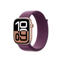 APPLE WATCH SERIES 10 46 MM ROSE GOLD PLUM LOOP