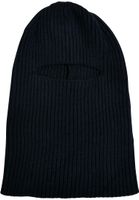 Knitted navy balaclava