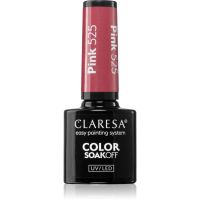 Claresa SoakOff UV/LED Color Savanna Vibes géles körömlakk árnyalat Pink 525 5 g